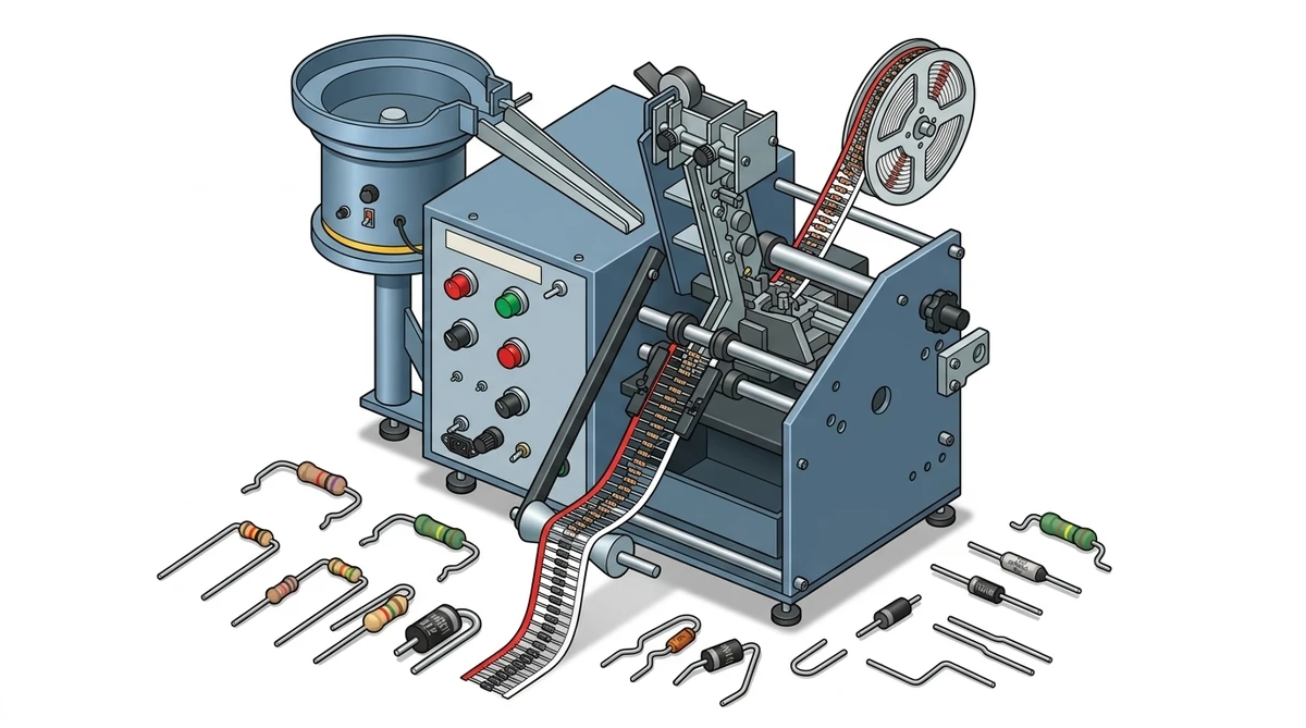 RF-101F Automatic Axial Former