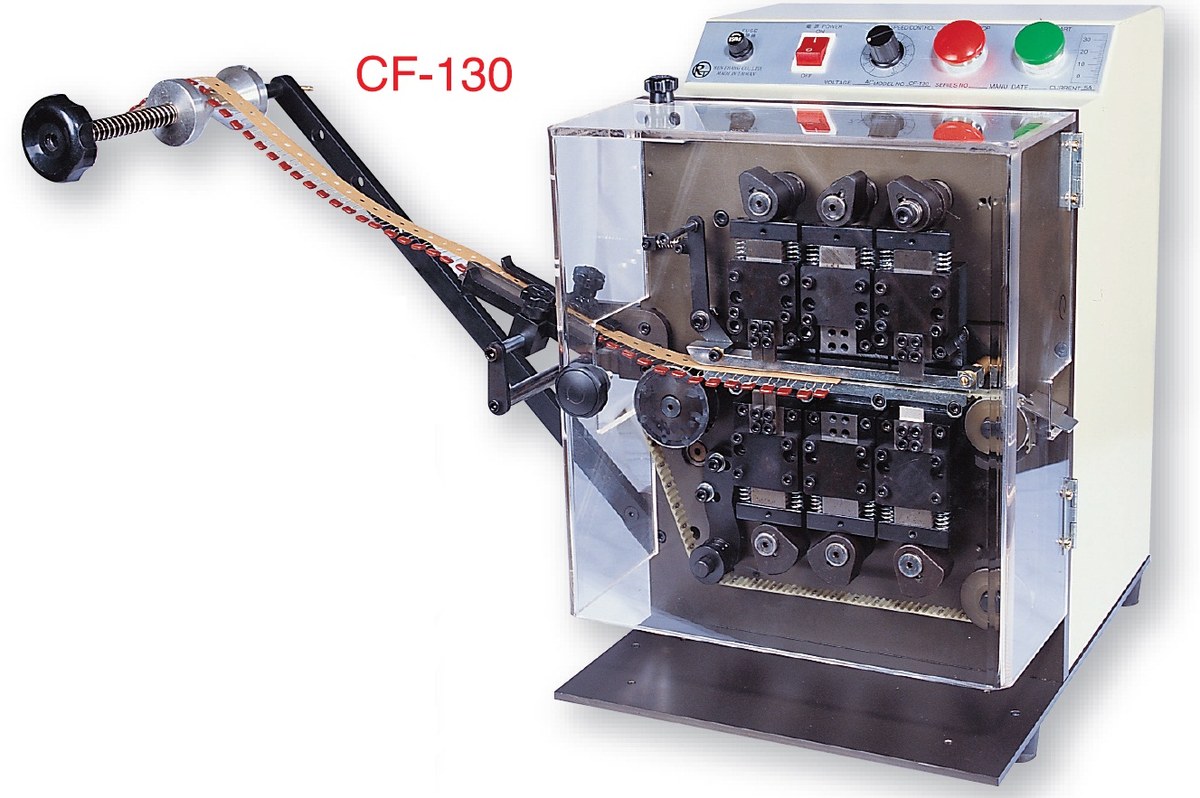 CF-130 - Auto Taped Radial Lead Forming Machine (Two-Step Forming)