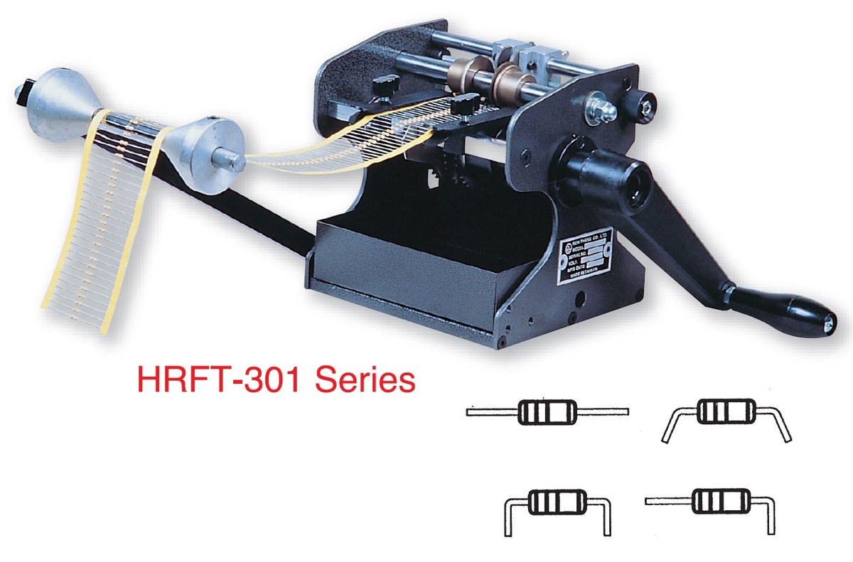 HRFT-301U - 手搖帶式電阻成型機-U型 (含S型專用/W加強型/L切直線)