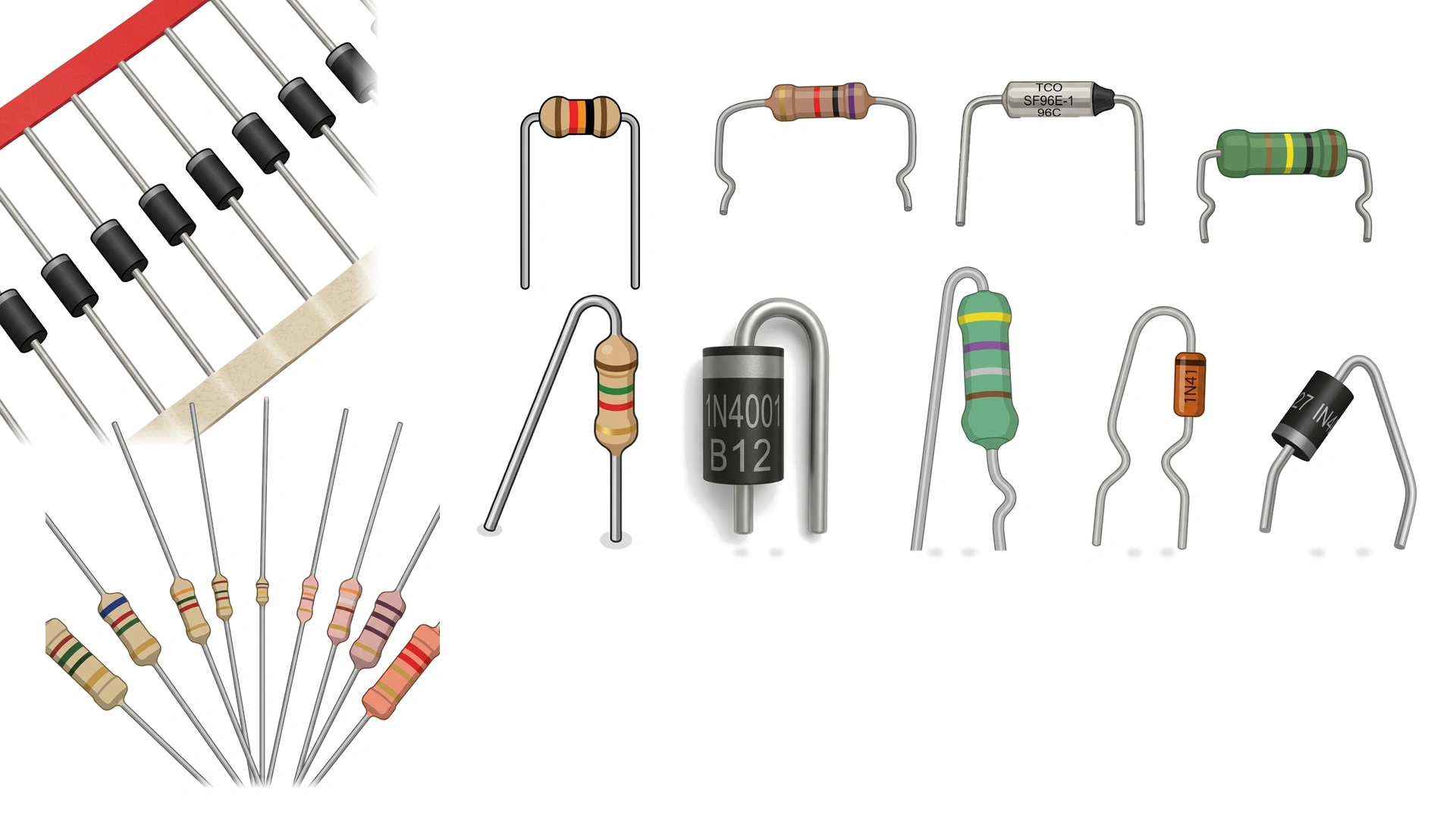 Precision Electronic Component Lead Cutting, Forming, Bending